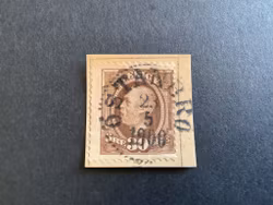 Oscar II facit nr 58 praktstämplat ÖSTANBRO på klipp