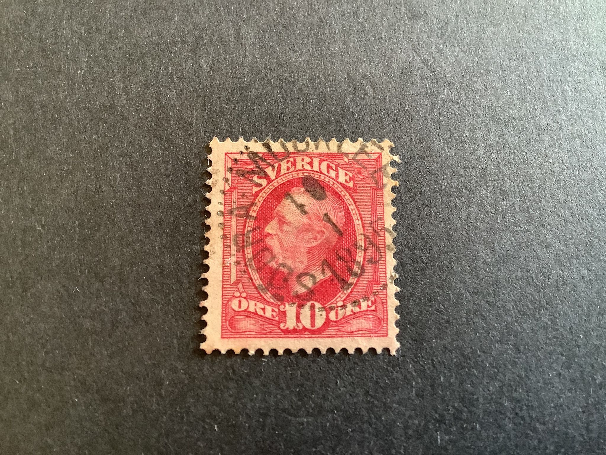 Oscar II praktstämplat SÖDRA MÖCKLEBY