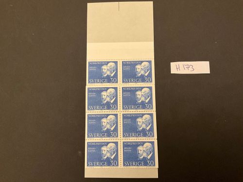 Nobelpris 1905 postfriskt häfte
