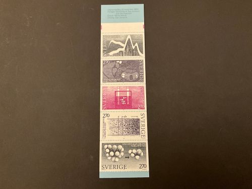 Nobelpristagare Kemi 1983 postfriskt häfte