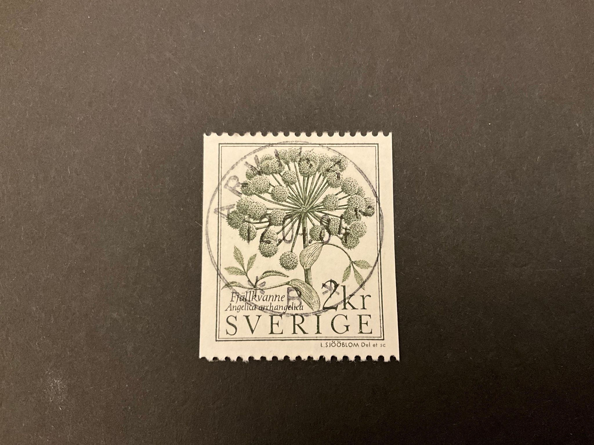 Fjällvärld facit nr 1293 praktstämplat ARVIKA 2