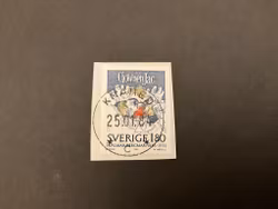 Hjalmar Bergman facit nr 1267 lyxstämplat på klipp KNÄRED