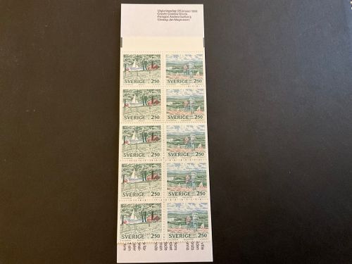 Nationalparker 2 1990 postfriskt häfte