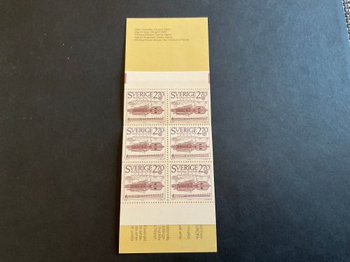 Europa 1985 postfriskt häfte