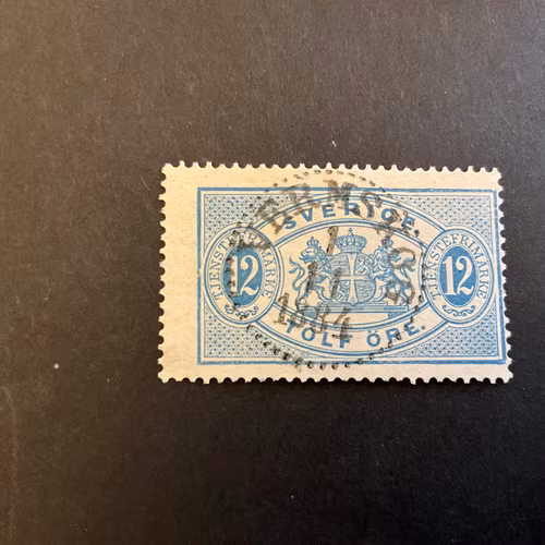 Facit nr TJ 17 facit nr TJ 17 praktstämplat VERMSKOG