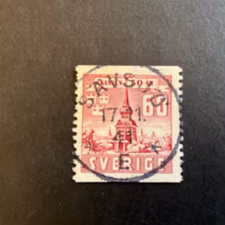 Skansen facit nr 331 lyxstämplat SÄVSJÖ