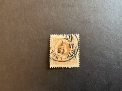 Ringtyp T 14 facit nr 17 stämplat märke