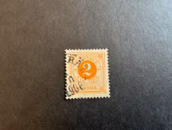 Ringtyp Posthorn facit nr 40 stämplat märke