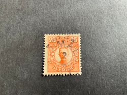 Gustaf V i medaljong facit nr 86 praktstämplat ÅMÅL