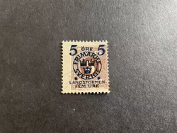 Landstormen II facit nr 117 stämplat märke