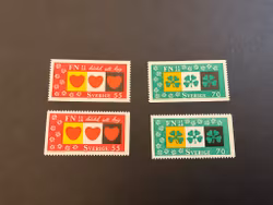 FN 25 År facit nr 709-710 postfrisk serie