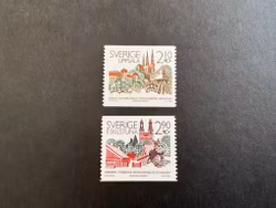 Vänorter facit nr 1412-1413 postfriska märken