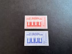 Europa XIII facit nr 1287-1288 postfrisk serie