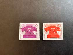 Telefonen 100 år facit nr 956-957 postfriska märken