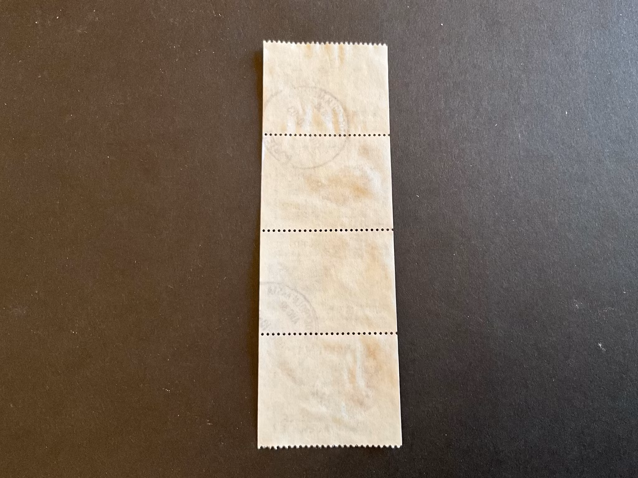Fasaner facit nr 2021 och 2022 i stämplat 4-strip