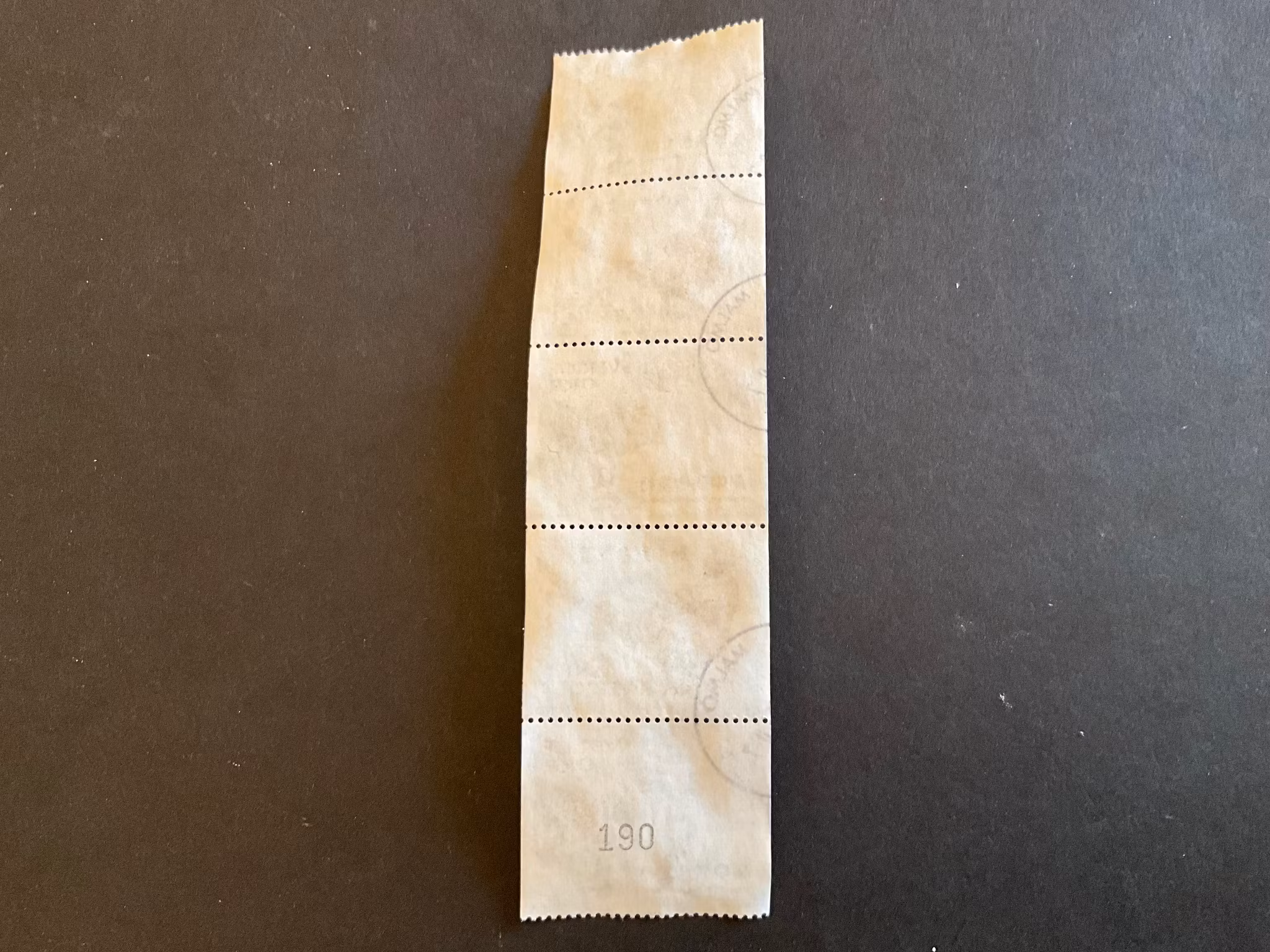 Fasaner facit nr 2021 och 2022 i stämplat 5-strip