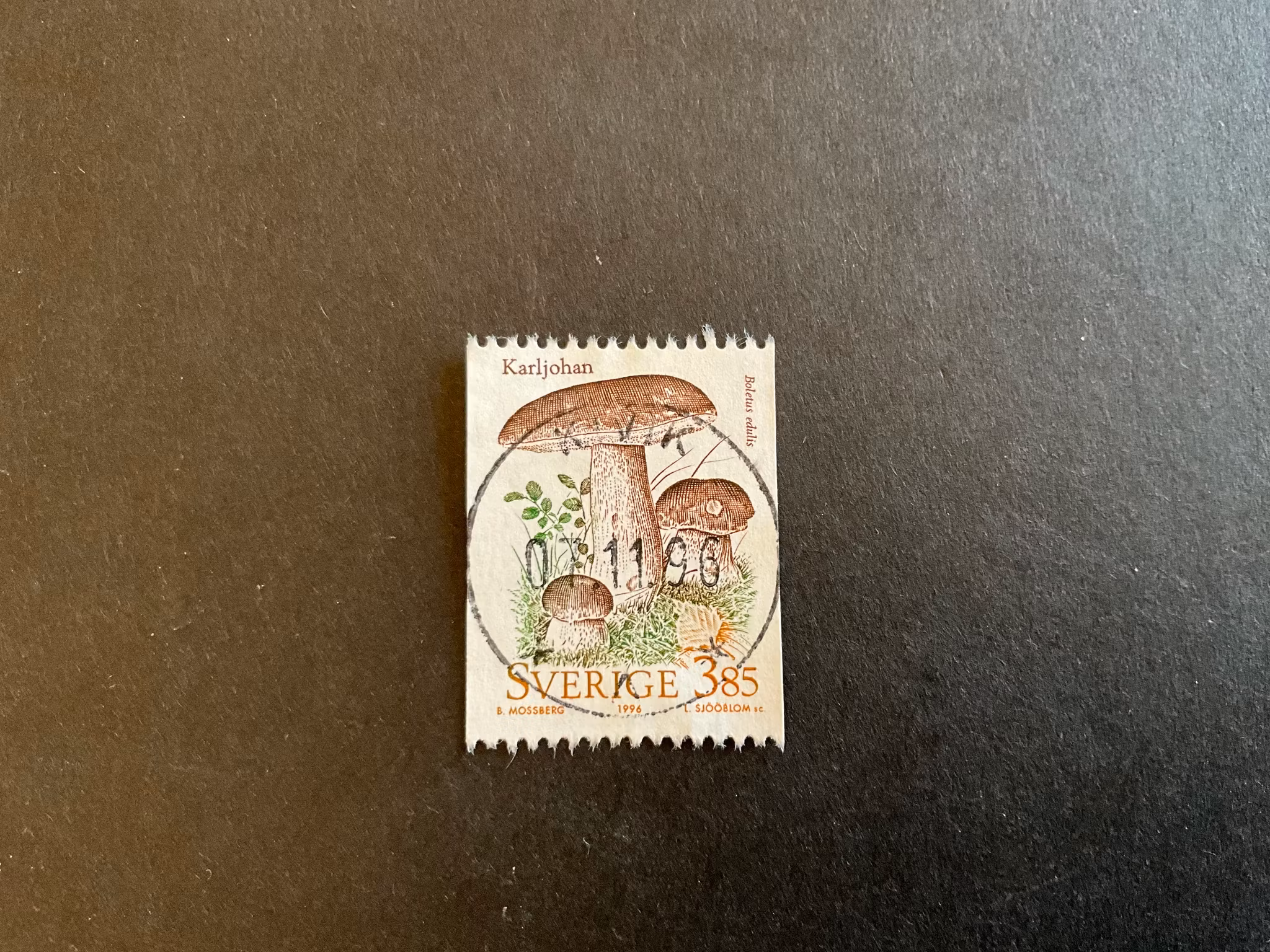 Svampar facit nr 1972 lyxstämplat KIVIK