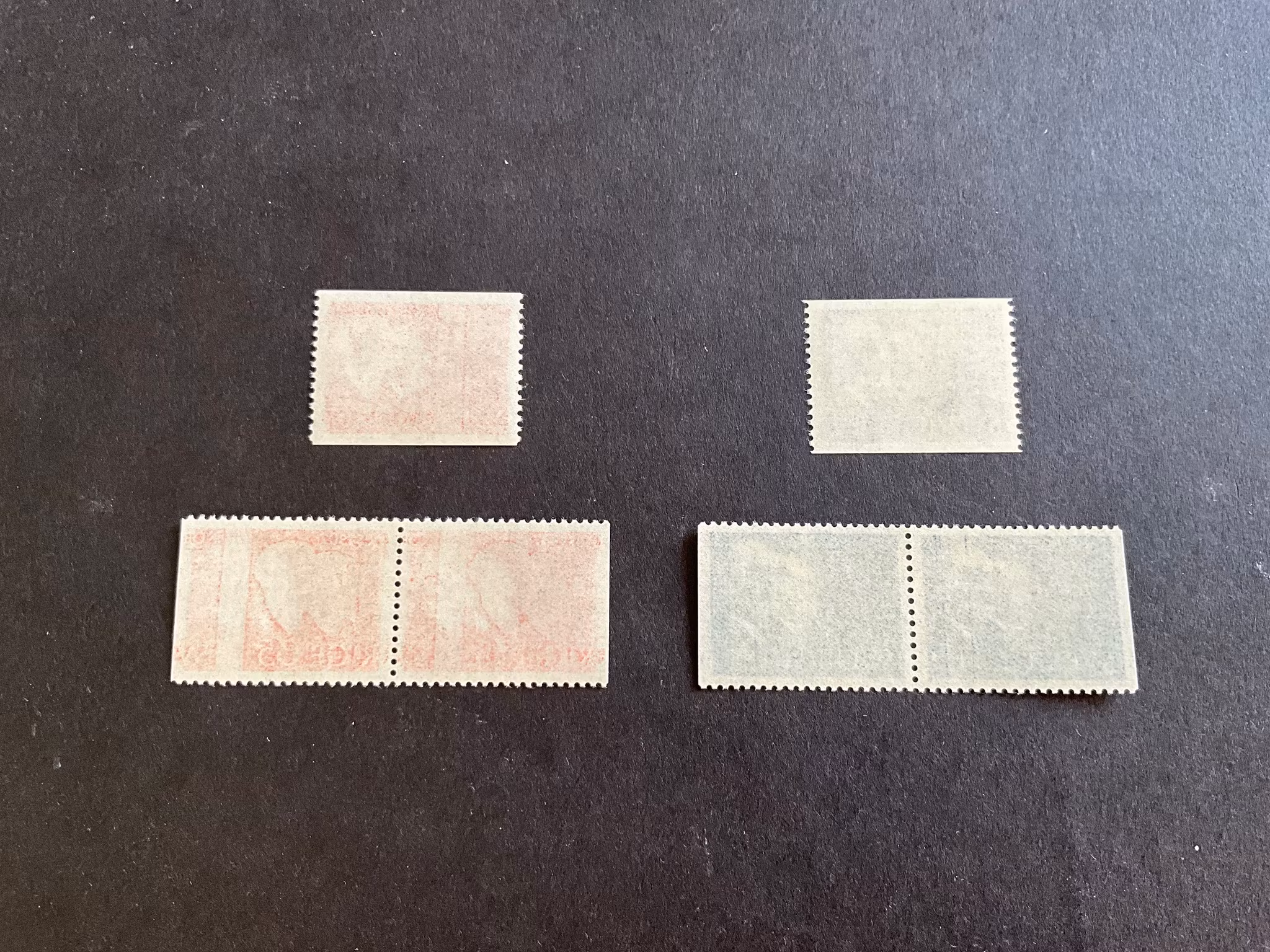Nobelpris 1907 facit nr 618-619 postfrisk serie