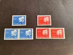 Nobelpris 1905 facit nr 570-571 postfrisk serie