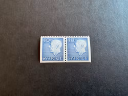 Gustaf VI Adolf typ III facit nr 428 DD2 postfriskt par