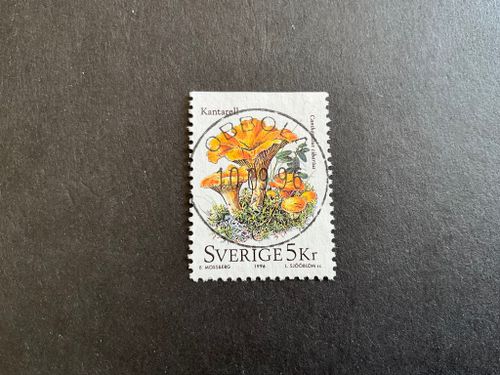 Svampar facit nr 1974 lyxstämplat OBBOLA