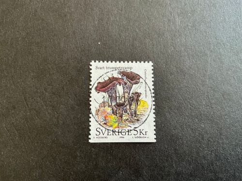 Svampar facit nr 1975 lyxstämplat OBBOLA