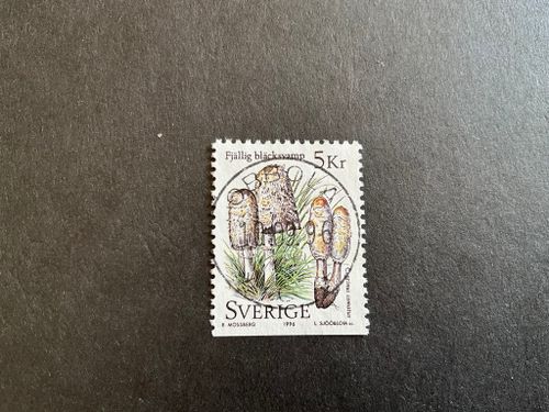 Svampar facit nr 1976 lyxstämplat OBBOLA