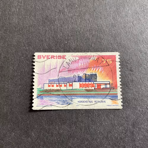 Norden III facit nr 825 praktstämplat LANDSKRONA 1