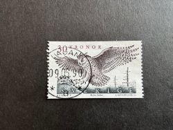 Berguv facit nr 1582 a praktstämplat LAGAN