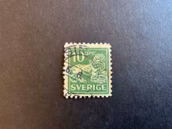 Stående lejon facit nr 144 C cxz stämplat märke
