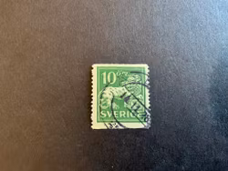 Stående lejon facit nr 144 E cxz stämplat märke