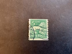Stående lejon facit nr 140 A cx stämplat märke