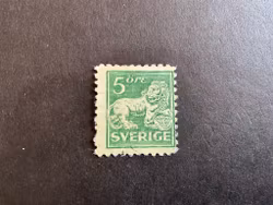 Stående lejon facit nr 140 C cxz stämplat märke