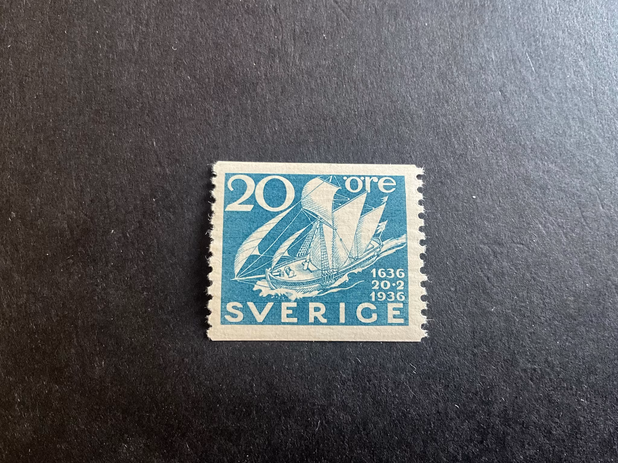 Postverket facit nr 249 postfriskt märke