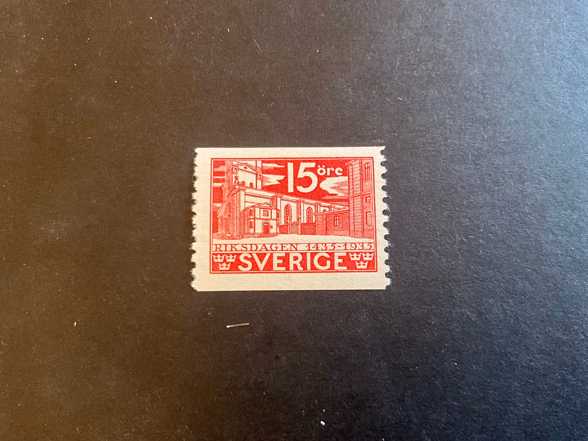 Riksdagen facit nr 242 A postfriskt märke