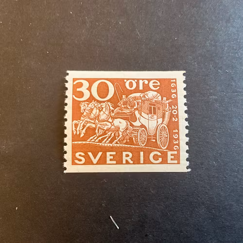 Postverket facit nr 251 postfriskt märke