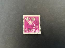 Tre kronor facit nr 308 fin stämpel VÄNERSBORG. 1