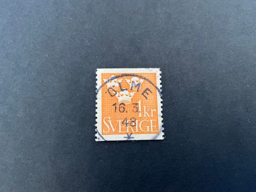 Tre kronor facit nr 294 praktstämplat ÖLME