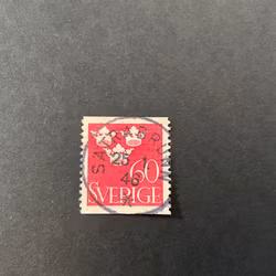 Tre kronor facit nr 286 praktstämplat SÄTRABRUNN