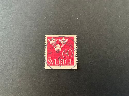 Tre kronor facit nr 286 praktstämplat ÖSTERSUND 2