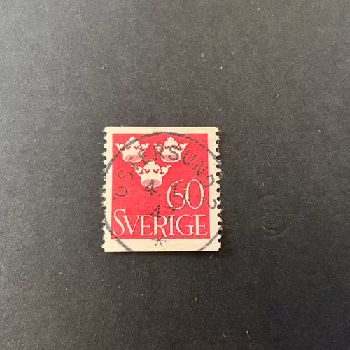 Tre kronor facit nr 286 praktstämplat ÖSTERSUND 2