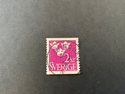 Tre kronor facit nr 308  fin stämpel SANDHEM