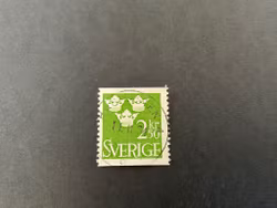 Tre kronor facit nr 313 fin svag stämpel HÄGERSTEN 4