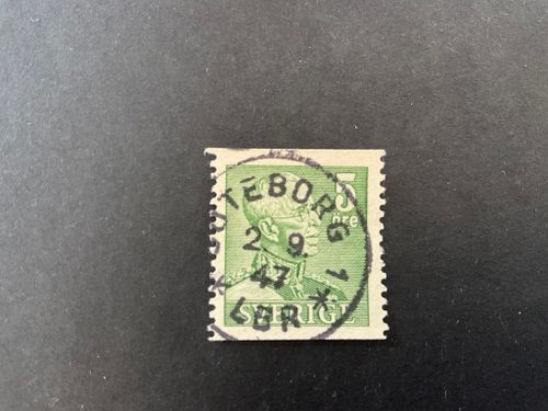 Gustaf V profil höger facit nr 271 A praktstämplat GÖTEBORG 1
