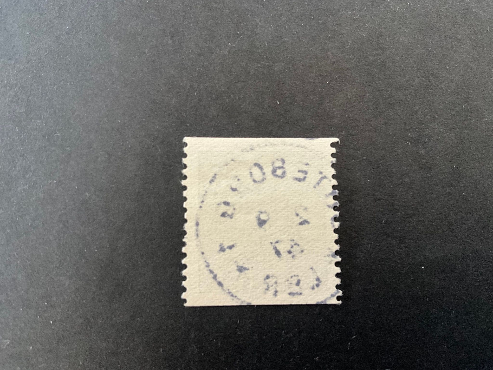 Gustaf V profil höger facit nr 271 A praktstämplat GÖTEBORG 1