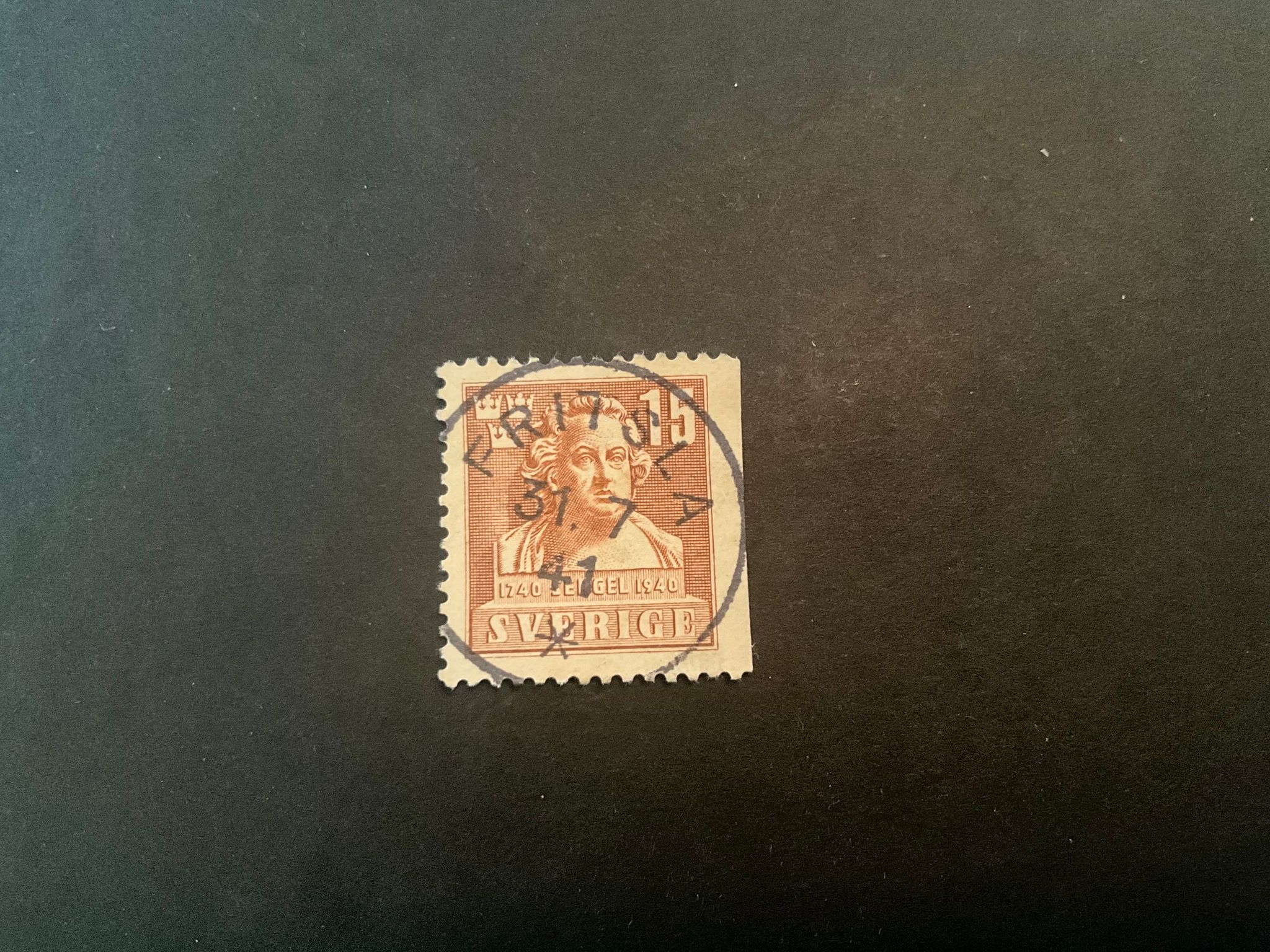 Sergel facit nr 326 B2 praktstämplat FRITSLA