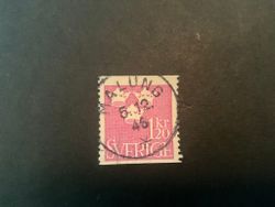 Tre kronor facit nr 298 praktstämplat MALUNG