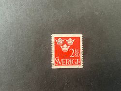 Tre kronor facit nr 315 fin stämpel TÖREBODA