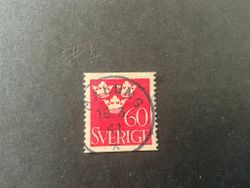 Tre kronor facit nr 286 praktstämplat MALUNG