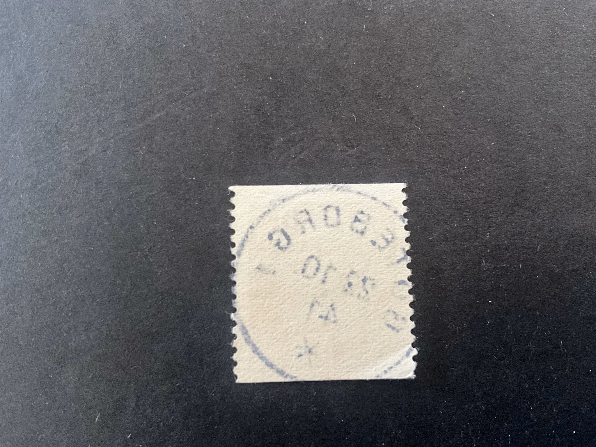 Gustaf V profil höger facit nr 277 praktstämplat GÖTEBORG 1
